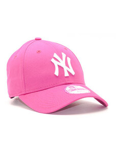 Dámská Kšiltovka New Era Fashion Essential New York Yankees Pink/White 9FORTY Strapback