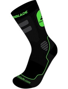 Ponožky Rollerblade HIGH PERFORMANCE - XL, black/green 2022