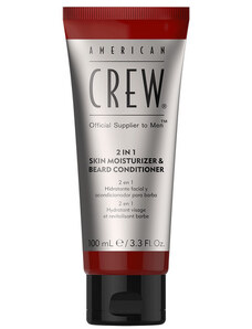 American Crew Beard and Moisturizer Skin 2v1 kondicionér na obličej a vousy 100 ml