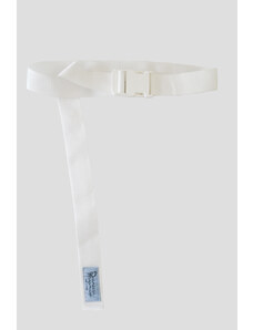 Princess Tiramisu pásek s plastovou sponou / white