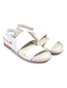Dámské kožené sandále Clarks 26150188 bílá.5