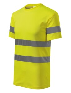 RIMECK HV Protect Tričko unisex Interlokové pique, 55 % bavlna, 45 % polyester, retroreflexní pruhy 3M