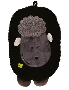 Dětský termofor Hugo Frosch Eco Junior Comfort s motivem ovečky - černá