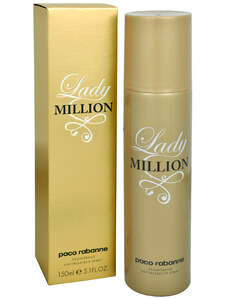 Paco Rabanne Lady Million - deodorant ve spreji 150 ml