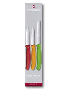 VICTORINOX Sada nožů Swiss Classic mix barev - červená, oranžová, zelená