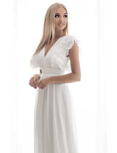 EVA & LOLA Svatební šaty KELLY bílé Barva: Bílá,