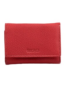 SEGALI Kožená peněženka SG-7106 červená