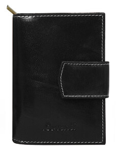 Lorenti Dámská stylová kožená peněženka Laura černá