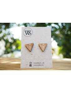 Wood Style Gravírované Wood triangle