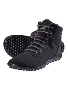 Barefoot zimní boty Leguano - Kosmo černé
