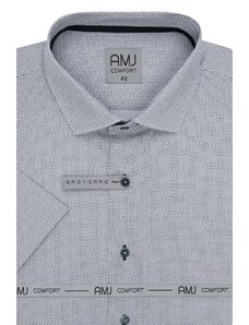Pánská košile krátký rukáv AMJ VKBR 1152 Classic Comfort