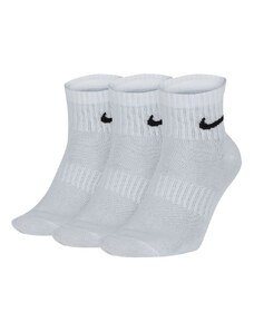 Pánské lehké ponožky Everyday Ankle 3Pak M SX7677-100 - Nike