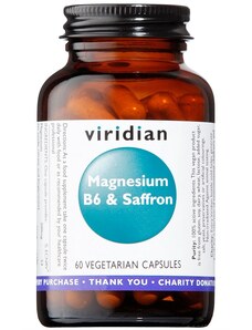 Viridian Magnesium B6 Saffron 60 cps