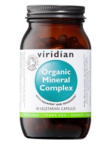 Viridian Organic Mineral Complex 90 cps