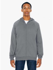 American Apparel AA5497 UNISEX CALIFORNIA FLEECE ZIPOVÁ MIKINA S KAPUCÍ