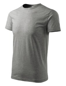 Pánské tričko Adler (klasické-rovné) šedý melír