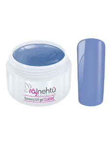 Ráj nehtů Barevný UV gel CLASSIC - Grain Blue 5ml