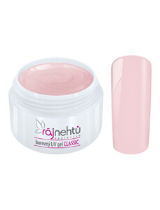 Ráj nehtů Barevný UV gel CLASSIC - Powder Pink 5ml