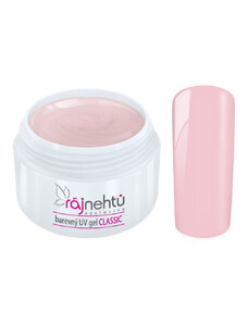 Ráj nehtů Barevný UV gel CLASSIC - Shell Pink 5ml