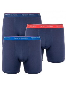 Pánské boxerky Tommy Hilfiger 3 PACK - modrá, modrá, modrá