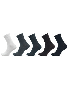 NOVIA Zdravotní ponožky se stříbrem 1020 - balení 5 párů