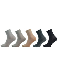 NOVIA Dámské ponožky Lux MIX - balení 5 párů