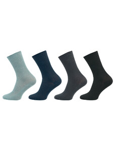 NOVIA Pánské ponožky Medic – 100% bavlna 1063 - balení 5 párů