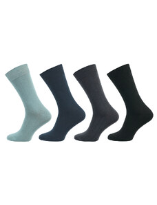 NOVIA Pánské ponožky Klasik – 100% bavlna 1064 - balení 5 párů