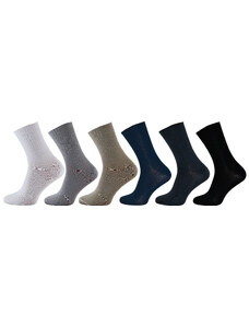 NOVIA Pánské ponožky Lycra DIABET 1050 - balení 5 párů