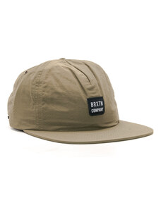 Kšiltovka BRIXTON Bering Mp Olive Zipback