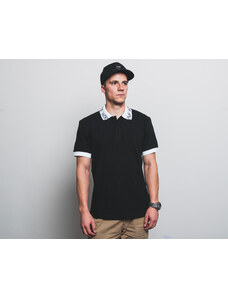 Triko HUF Letras Polo Black