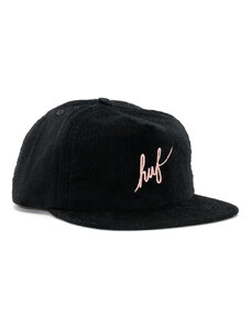 Kšiltovka HUF Script Corduroy Black Snapback