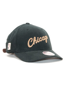 Kšiltovka Mitchell & Ness Chicago Bulls Gameplan Black Strapback