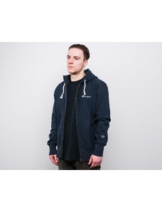 Mikina Champion Hooded Full Zip Classic Logo Navy