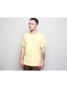 Triko Champion Crewneck T-Shirt Neon Yellow 213081 YS004 LML