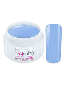 Ráj nehtů Barevný UV gel PASTEL - Sky Blue 5ml