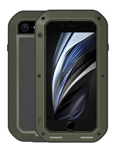 Ochranný kryt pro iPhone 7 / 8 / SE (2020/2022) - LOVE MEI, Powerful Green