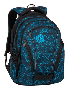 BAGMASTER Studentský batoh BAG 20 B - blue/black