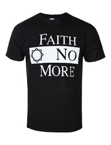 Tričko metal pánské Faith no More - Classic Logo V2 - ROCK OFF - FNMTS02MB