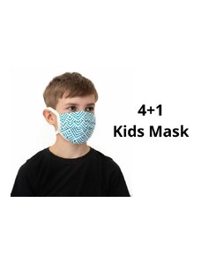 BeWooden rouška 4+1 Kids Mask
