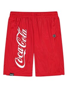 K1X Coca-Cola Oldschool Shorts / Červená, Bílá / XS