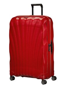 Samsonite Skořepinový cestovní kufr C-lite Spinner 123 l červená