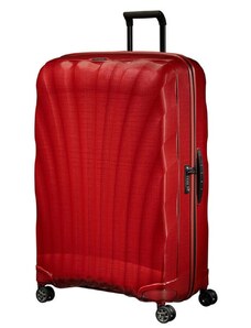Samsonite Skořepinový cestovní kufr C-lite Spinner 144 l červená
