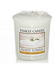 Votivní svíčka Yankee Candle Fluffy Towels 49 g