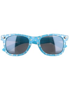 Sunmania Modré srdíčkové dětské brýle Wayfarer "Hearts"