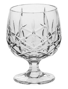 SkloBižuterie Křišťálové sklenice na brandy Sheffield 250 ml, 6 ks