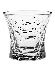 SkloBižuterie Křišťálové sklenice na whisky Molecules 200 ml, 6 ks
