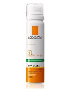 La Roche-Posay Anthelios osvěžující sprej na obličej proti lesku pleti SPF 50 75 ml