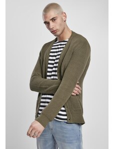 UC Men Boxy Cardigan olivový