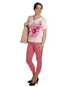 Kulpa K020-145S - dámské tričko růžový pugét